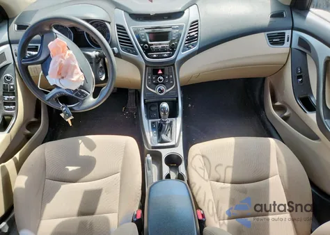 2016 Hyundai Elantra Se from USA, damaged, VIN KMHDH4AE2GU573900